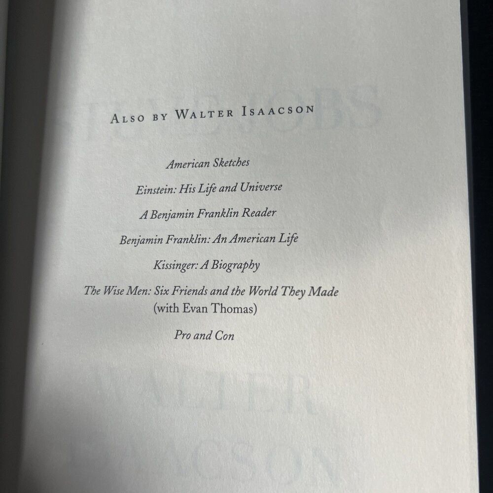 Steve Jobs Biography: Apple Founder Hardcover by Walter Isaacson - Picture 6 of 6
